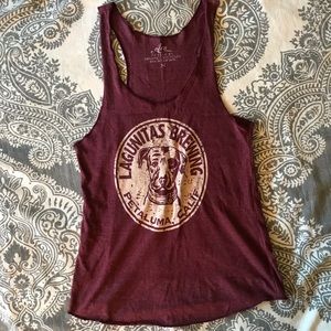 Lagunitas Maroon Tank